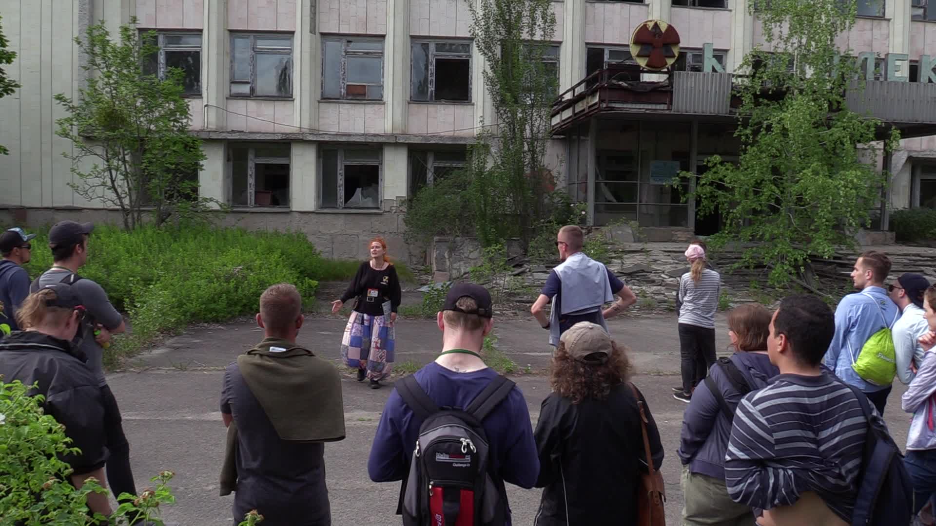 Press Tour of The Locations Depicted in The Chernobyl Series (HBO)