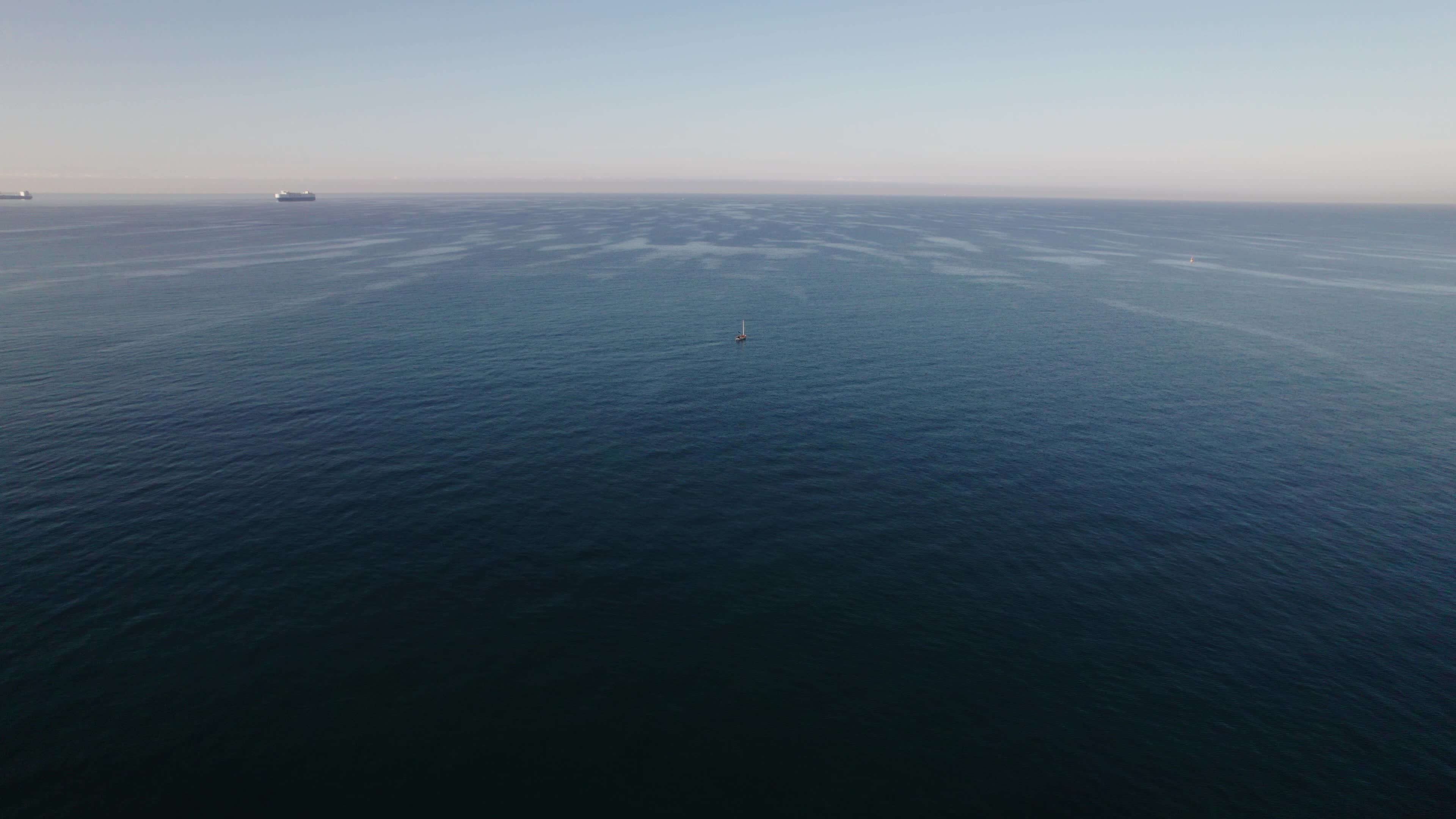 Drone View of Terrazza Mascagni In Livorno, Italy