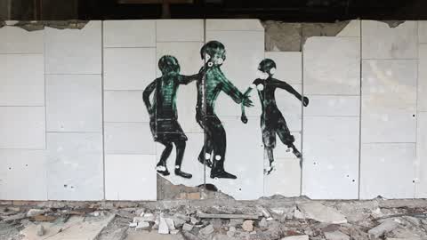 Press Tour of The Locations Depicted in The Chernobyl Series (HBO)