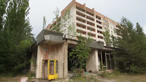 Press Tour of The Locations Depicted in The Chernobyl Series (HBO)