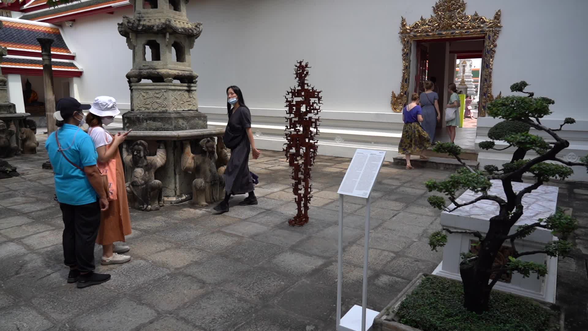 Bangkok Art Biennale 2022 in Bangkok.