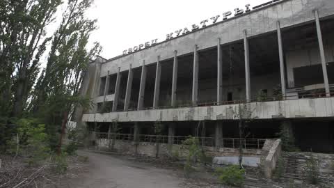 Press Tour of The Locations Depicted in The Chernobyl Series (HBO)