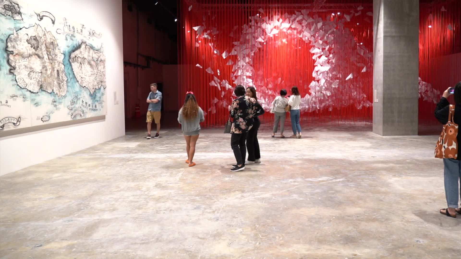 Bangkok Art Biennale 2022 in Bangkok.