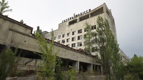 Press Tour of The Locations Depicted in The Chernobyl Series (HBO)
