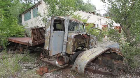 Press Tour of The Locations Depicted in The Chernobyl Series (HBO)