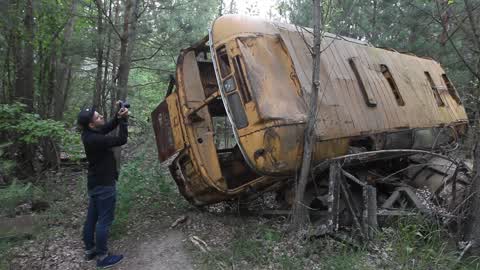 Press Tour of The Locations Depicted in The Chernobyl Series (HBO)
