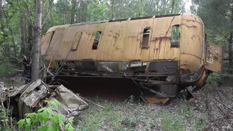 Press Tour of The Locations Depicted in The Chernobyl Series (HBO)