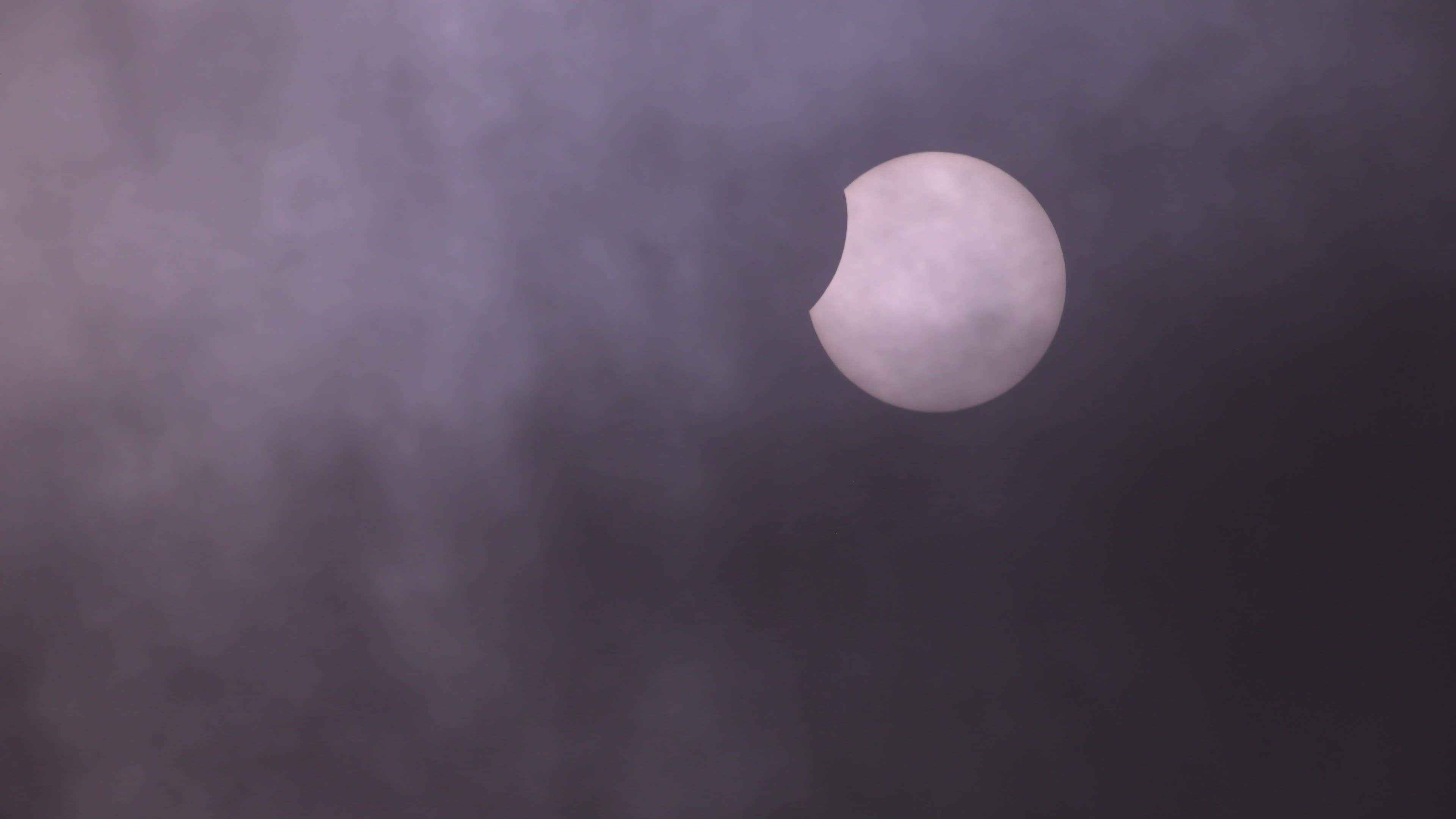 Partial Solar Eclipse in Italy