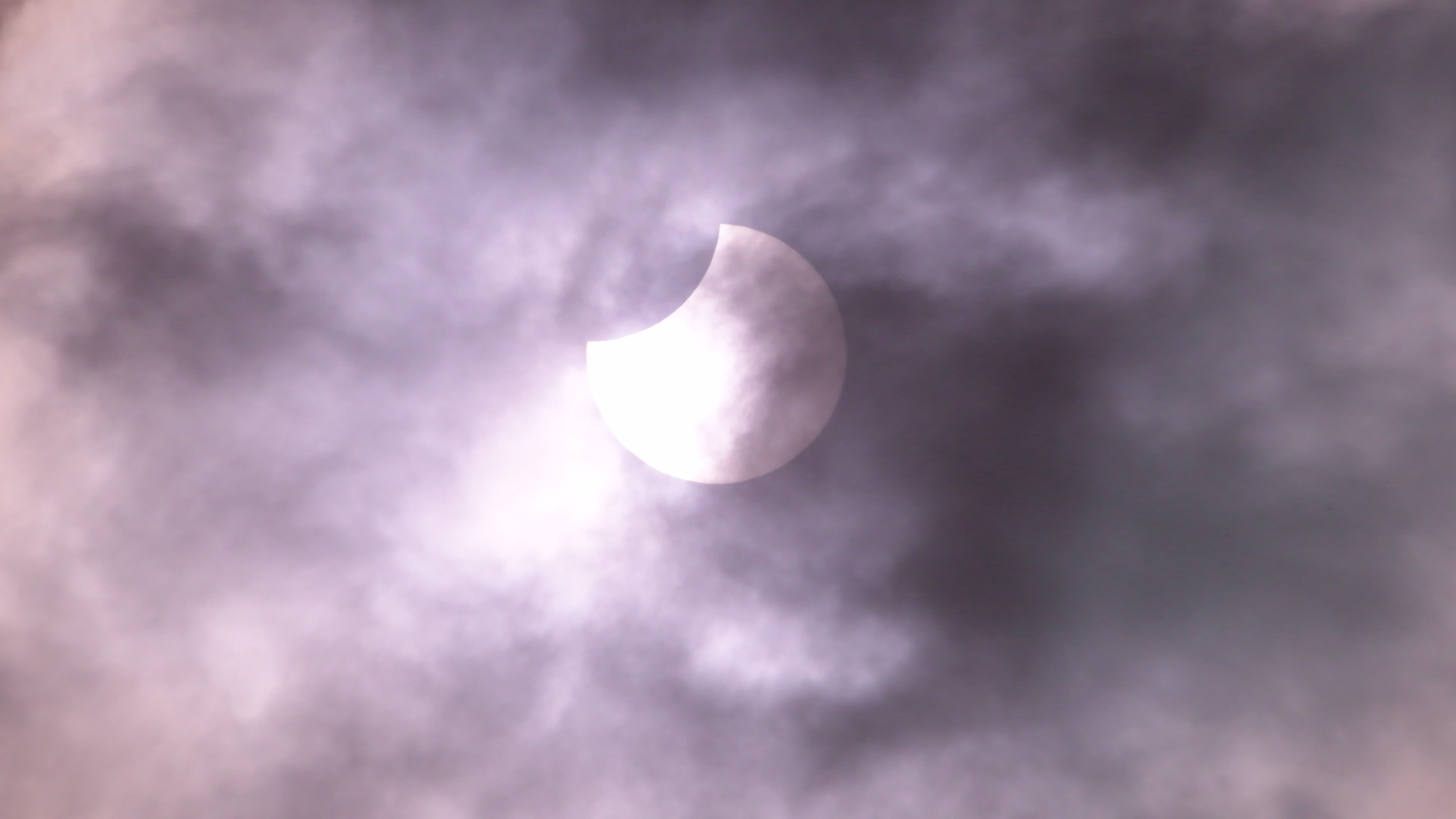 Partial Solar Eclipse in Italy