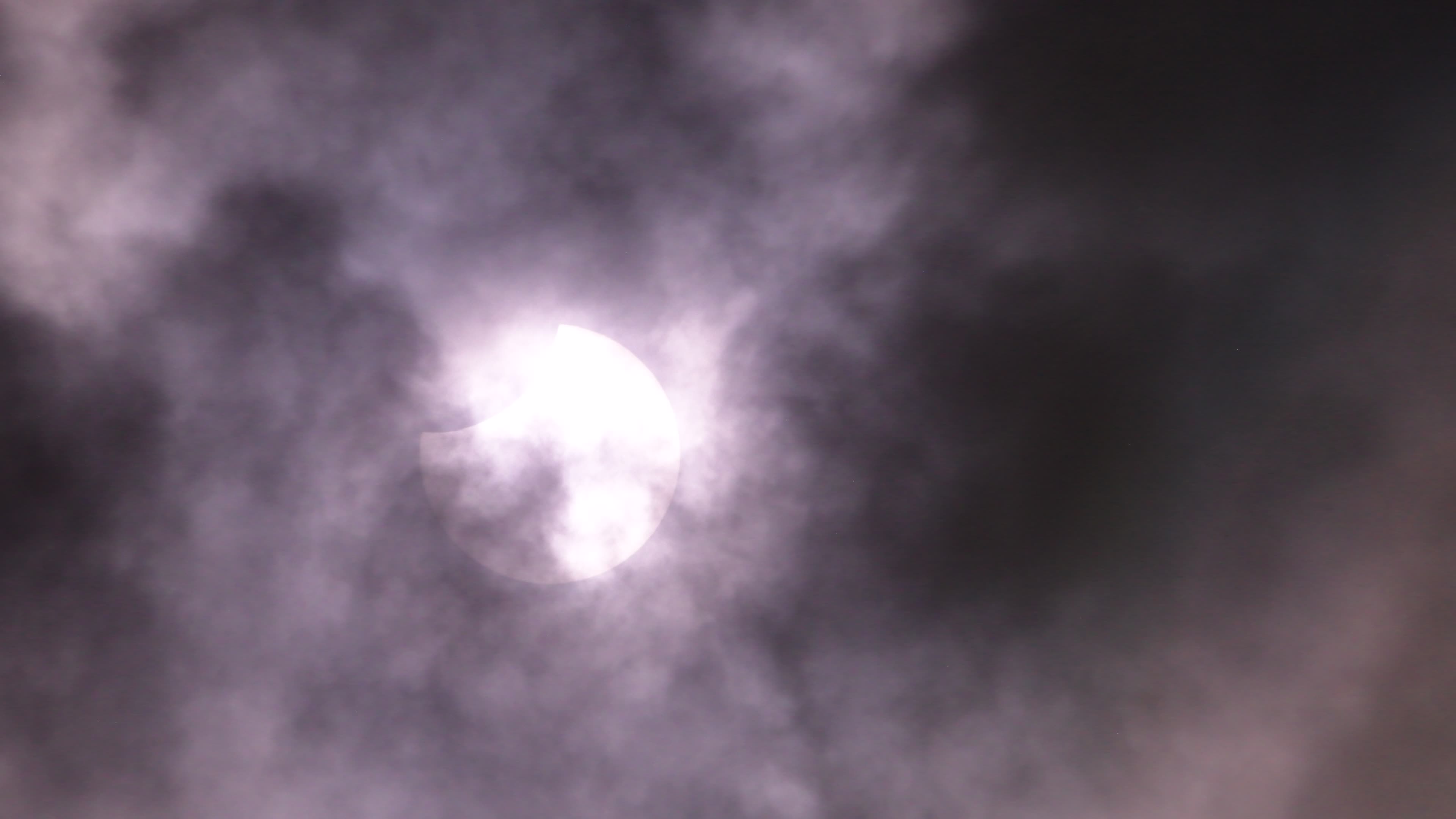 Partial Solar Eclipse in Italy