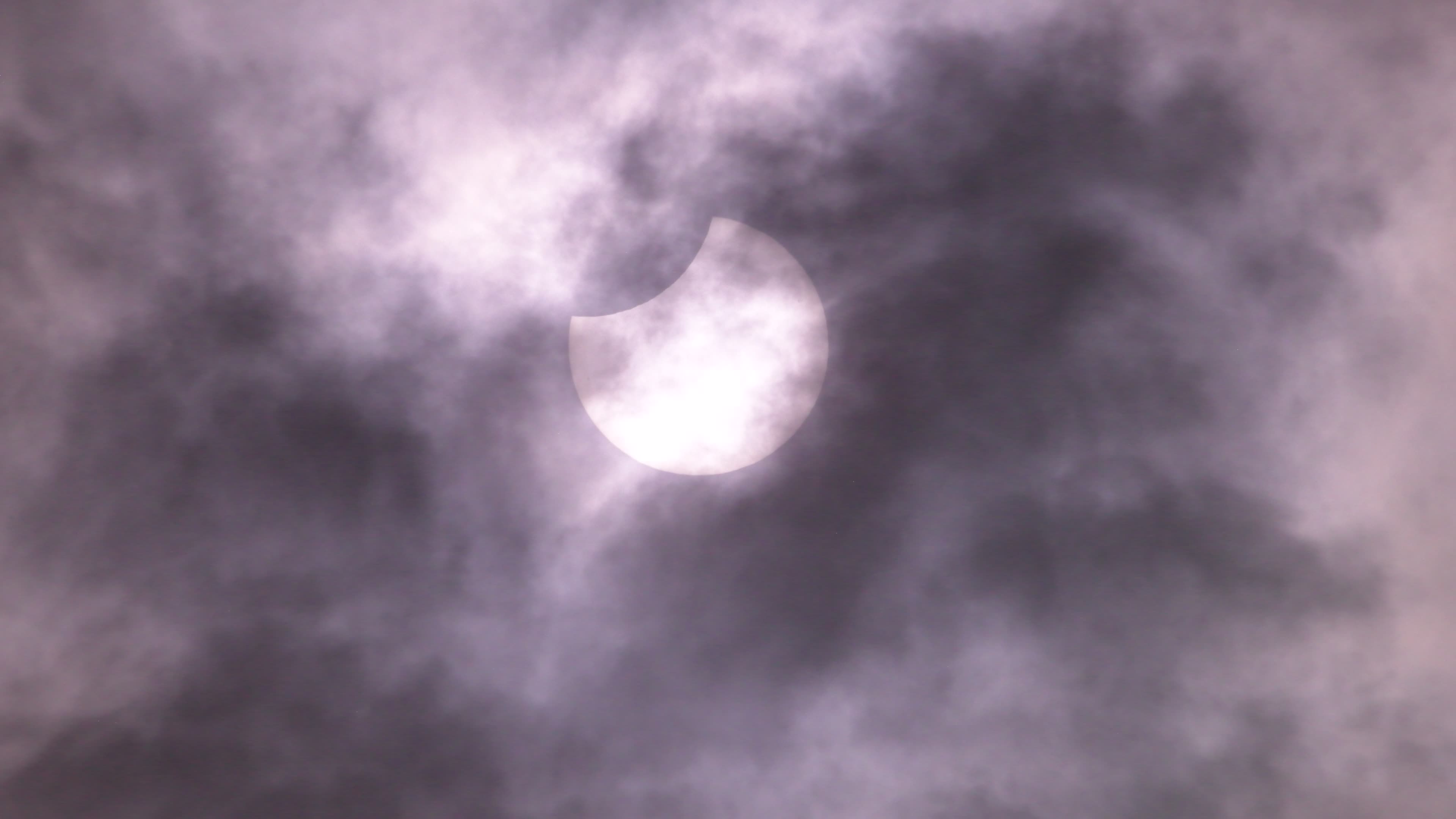 Partial Solar Eclipse in Italy