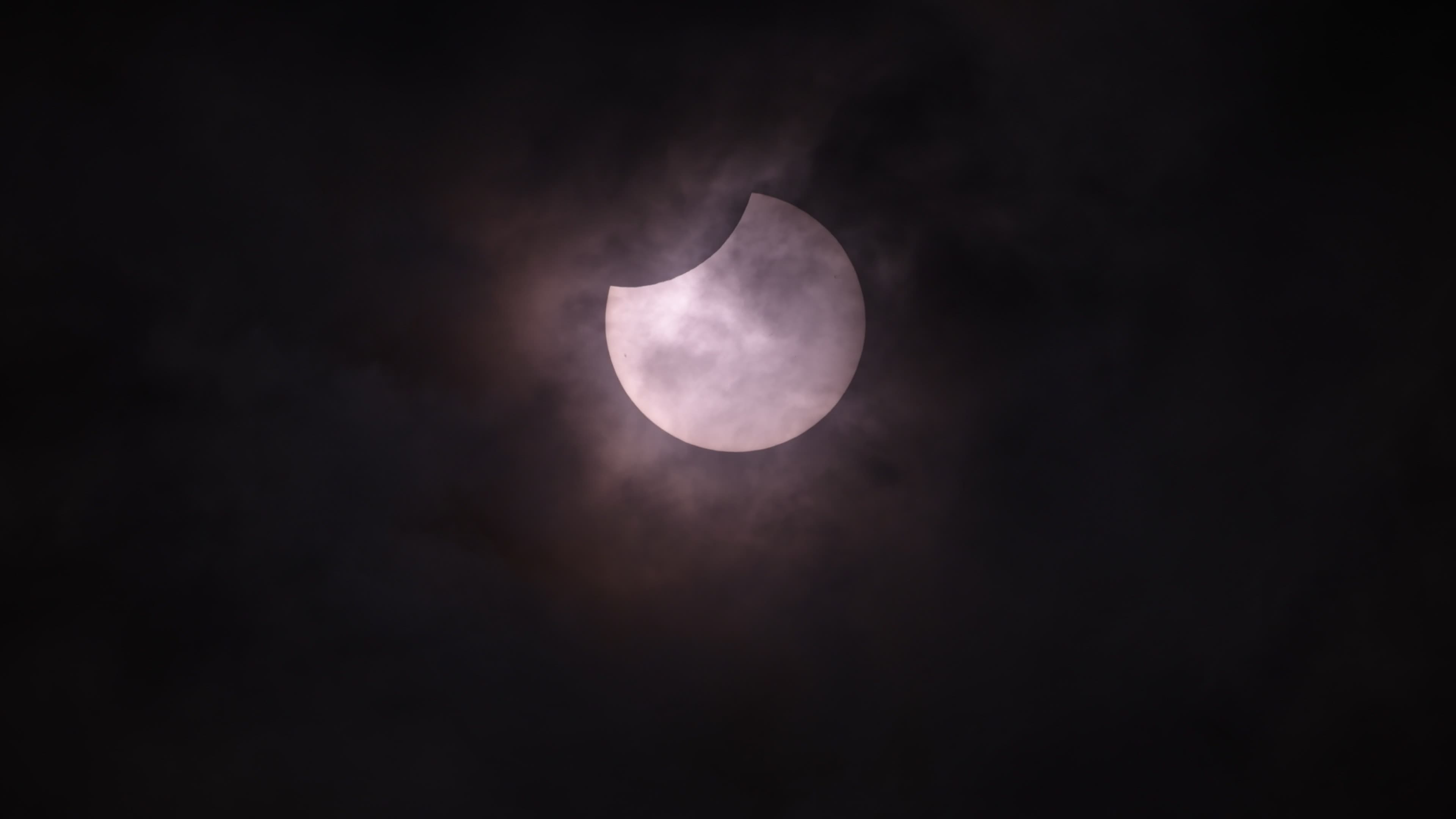 Partial Solar Eclipse in Italy