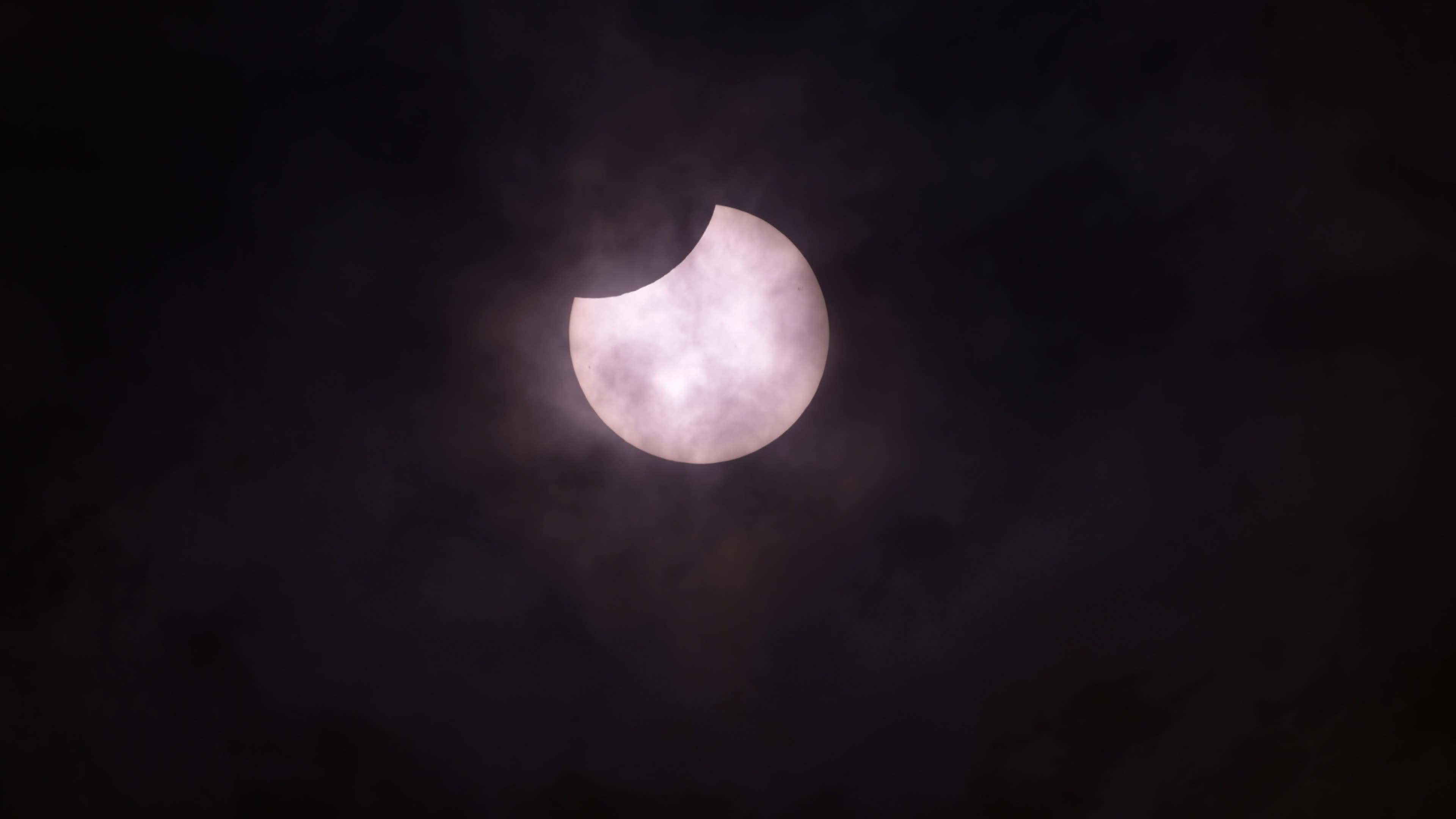 Partial Solar Eclipse in Italy