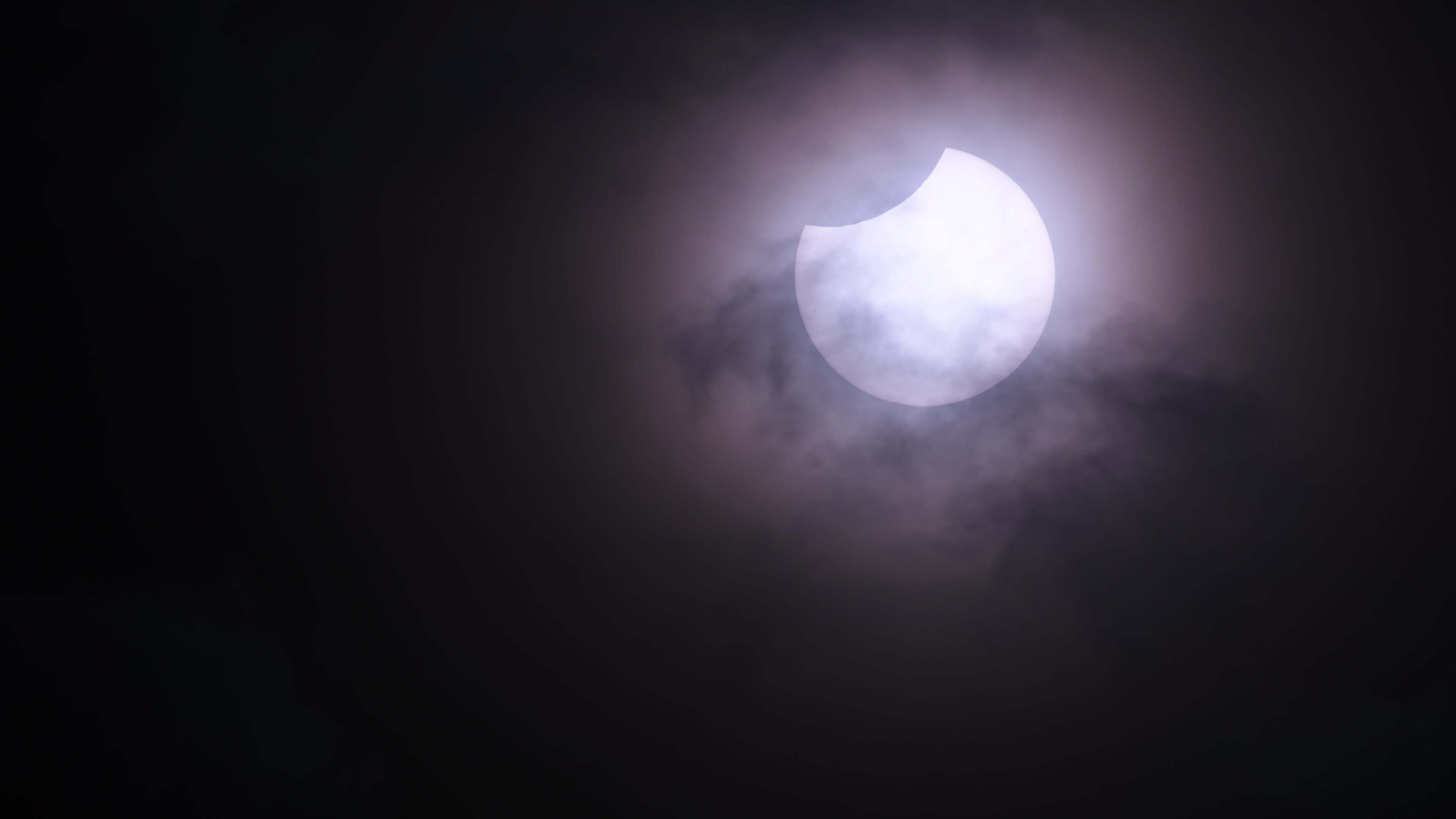 Partial Solar Eclipse in Italy