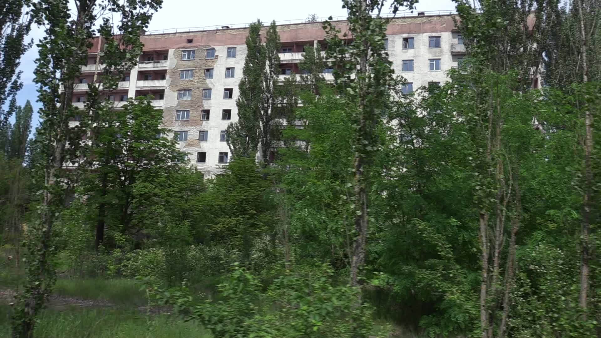 Press Tour of The Locations Depicted in The Chernobyl Series (HBO)