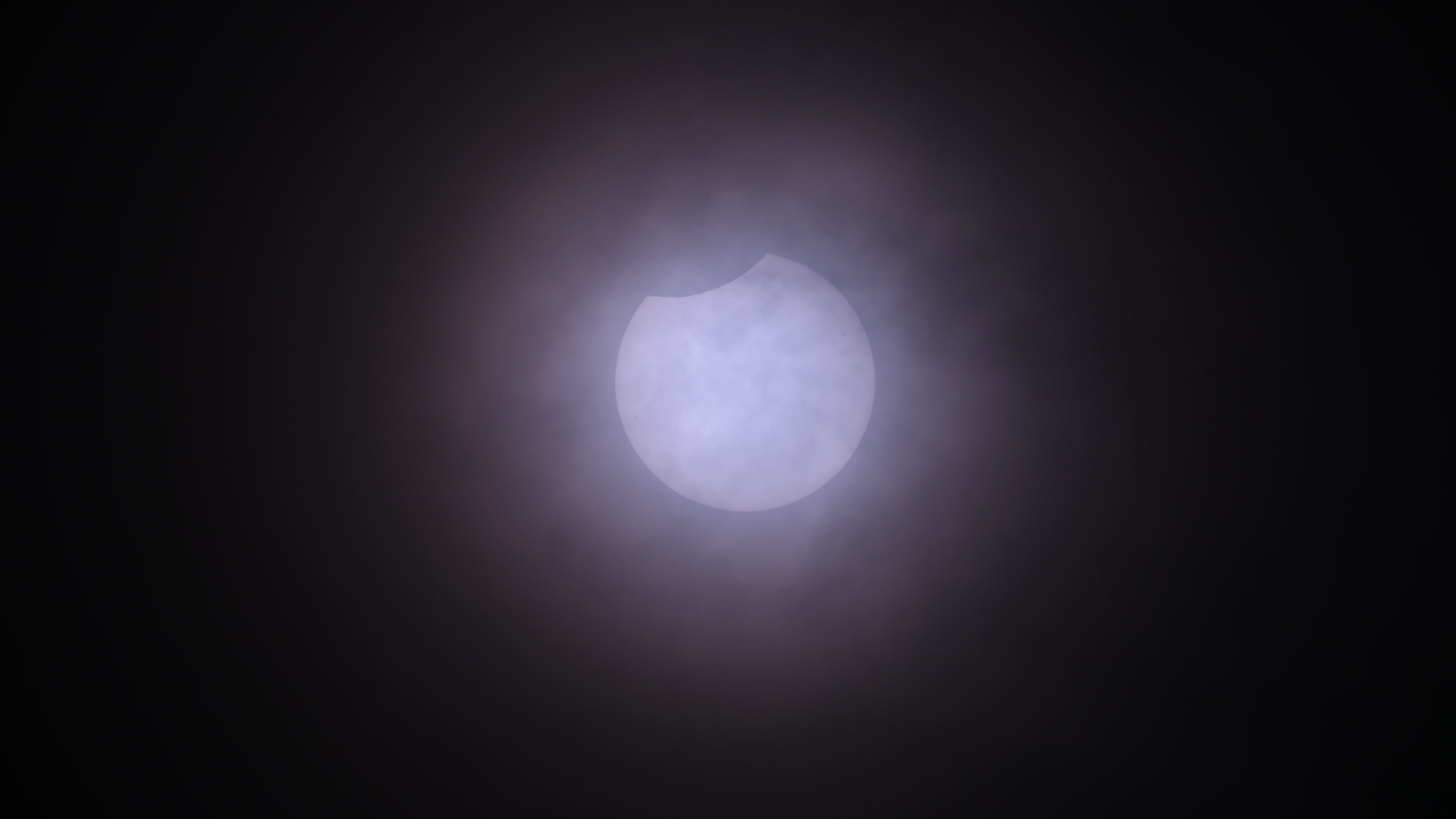 Partial Solar Eclipse in Italy