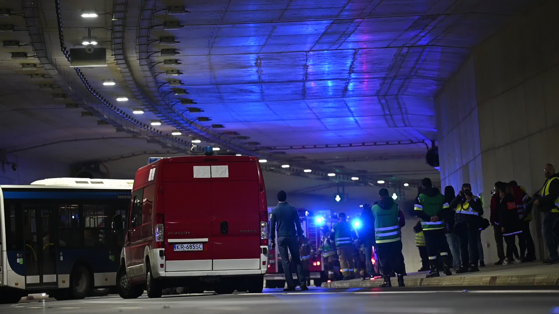 Fire Brigade Tactical And Combat Exercises In Krakow
