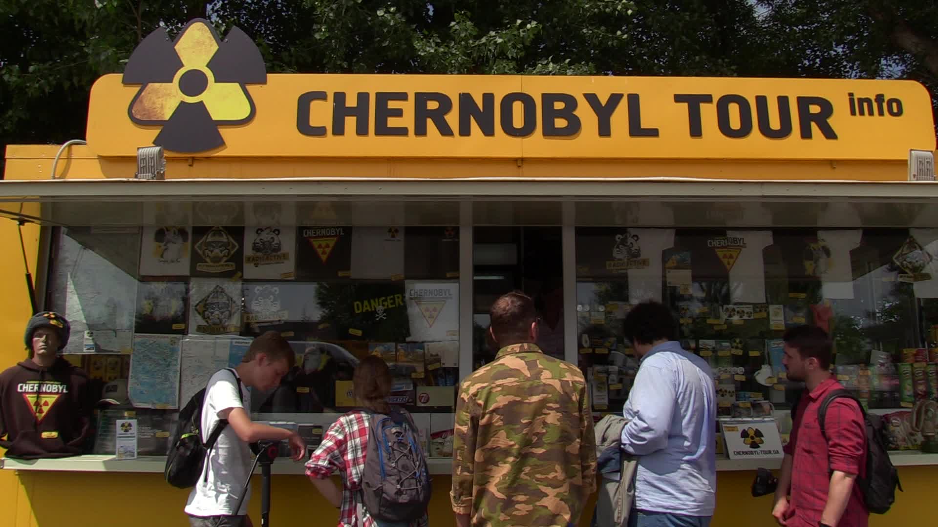 Press Tour of The Locations Depicted in The Chernobyl Series (HBO)