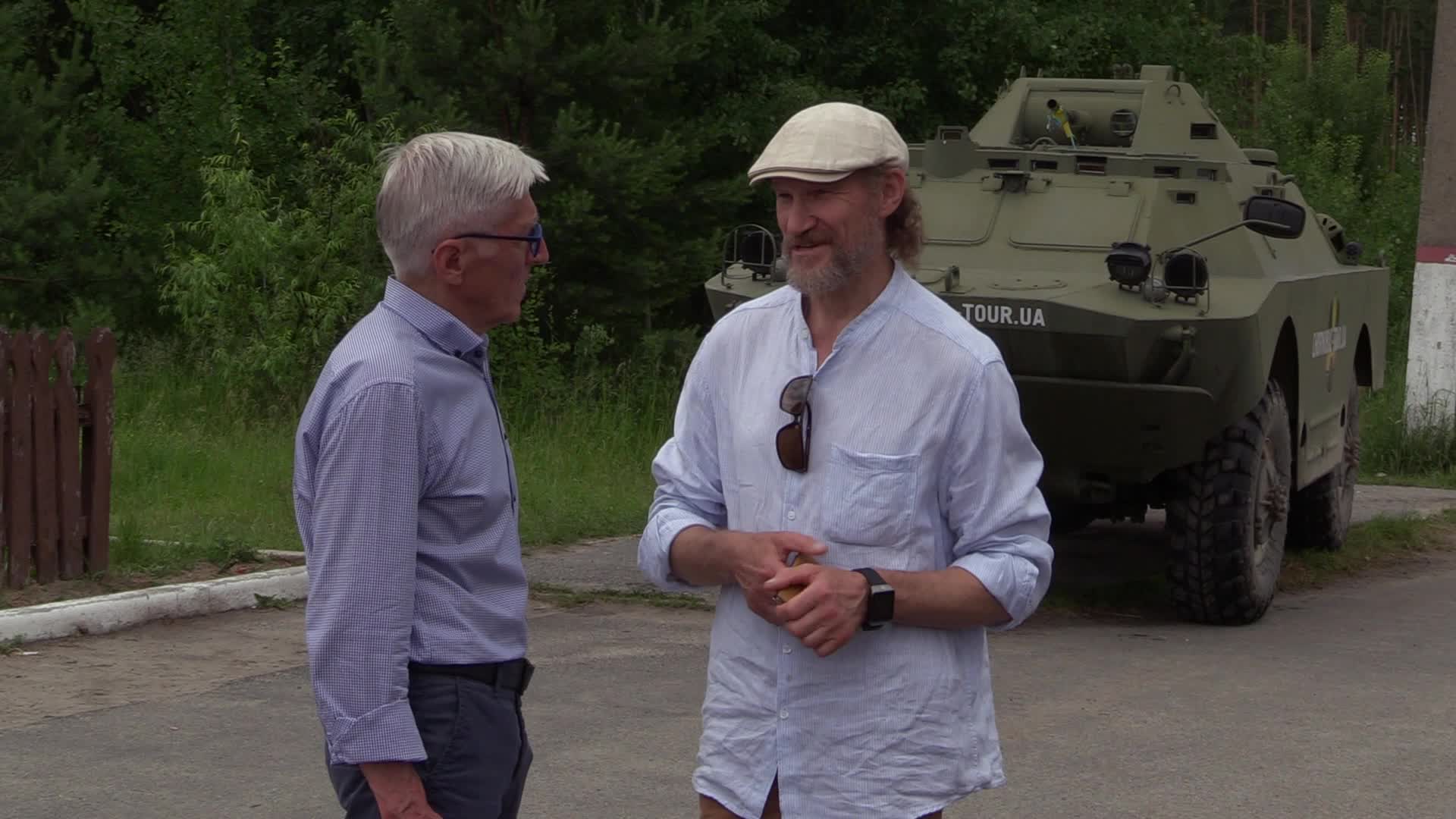 Press Tour of The Locations Depicted in The Chernobyl Series (HBO)