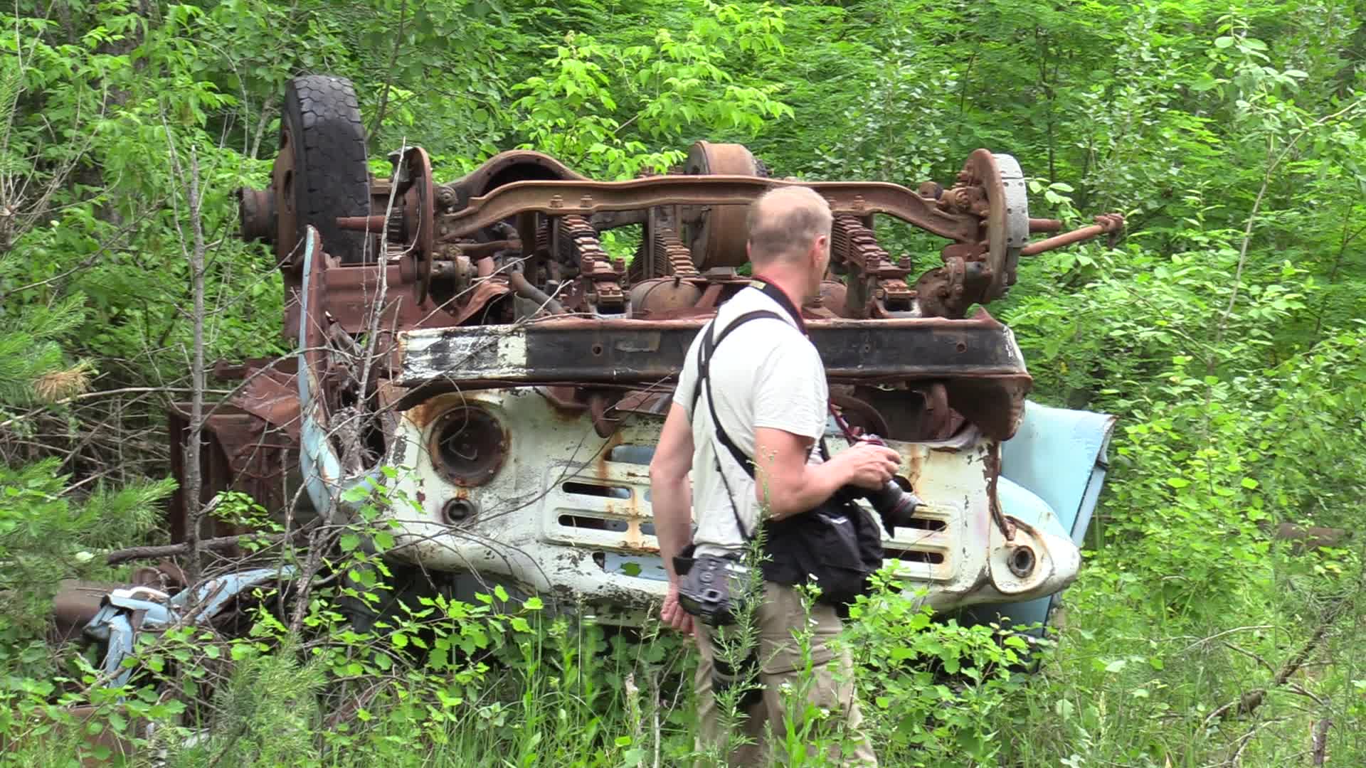 Press Tour of The Locations Depicted in The Chernobyl Series (HBO)