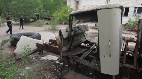 Press Tour of The Locations Depicted in The Chernobyl Series (HBO)