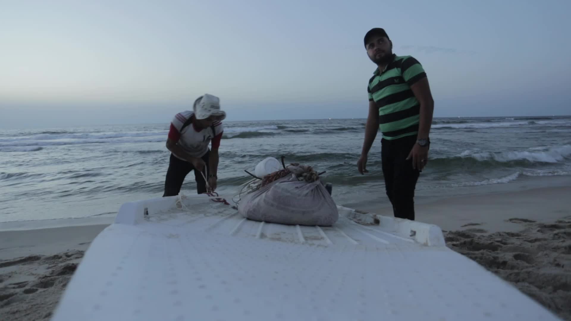 Fishing In Gaza, Palestine