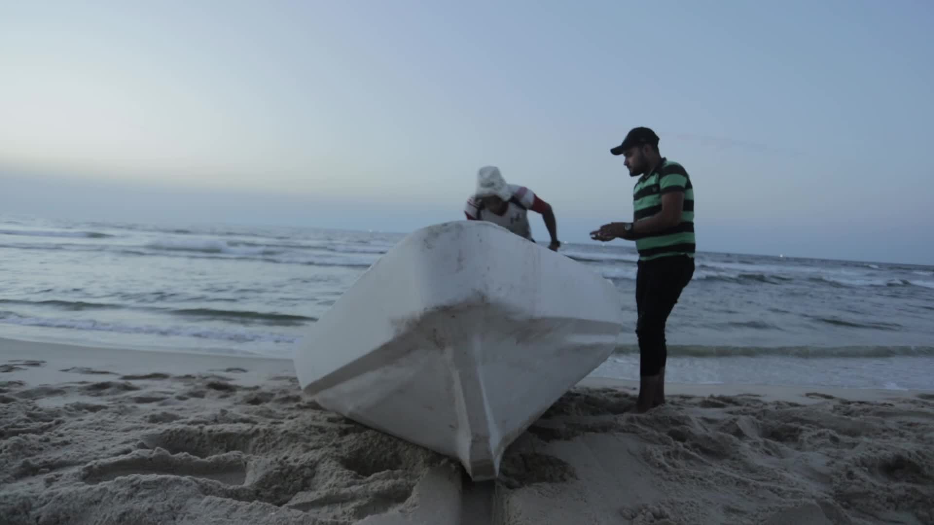 Fishing In Gaza, Palestine