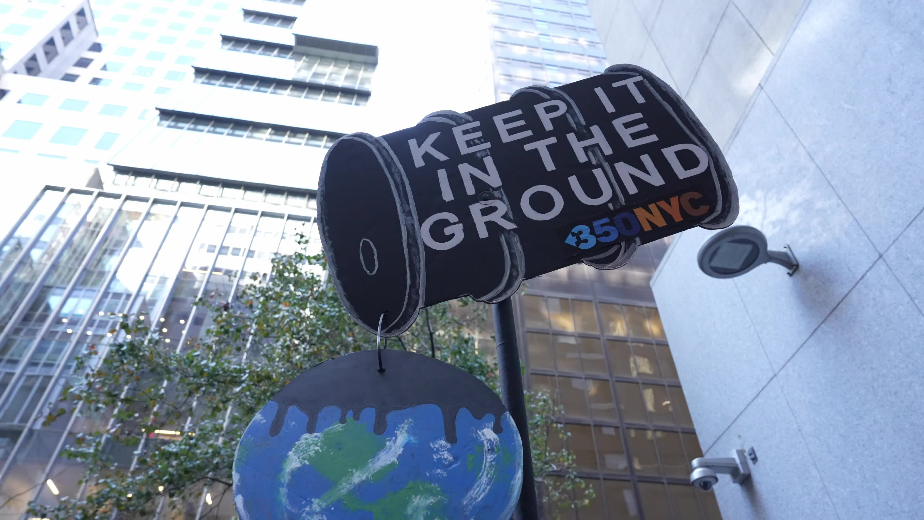 Climate Protest Against Blackrock 