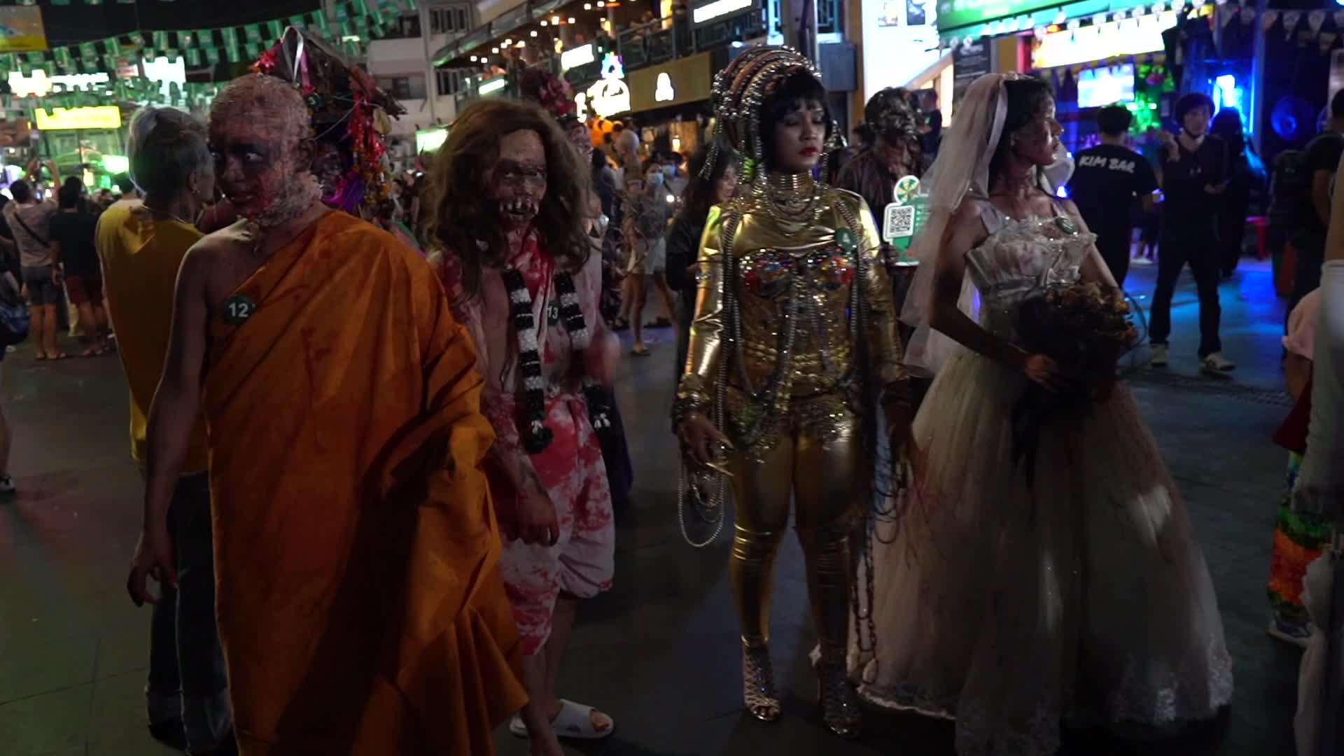 Halloween celebrations in Bangkok 2022.