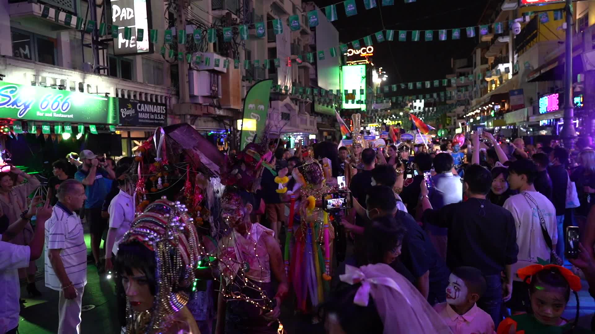 Halloween celebrations in Bangkok 2022.