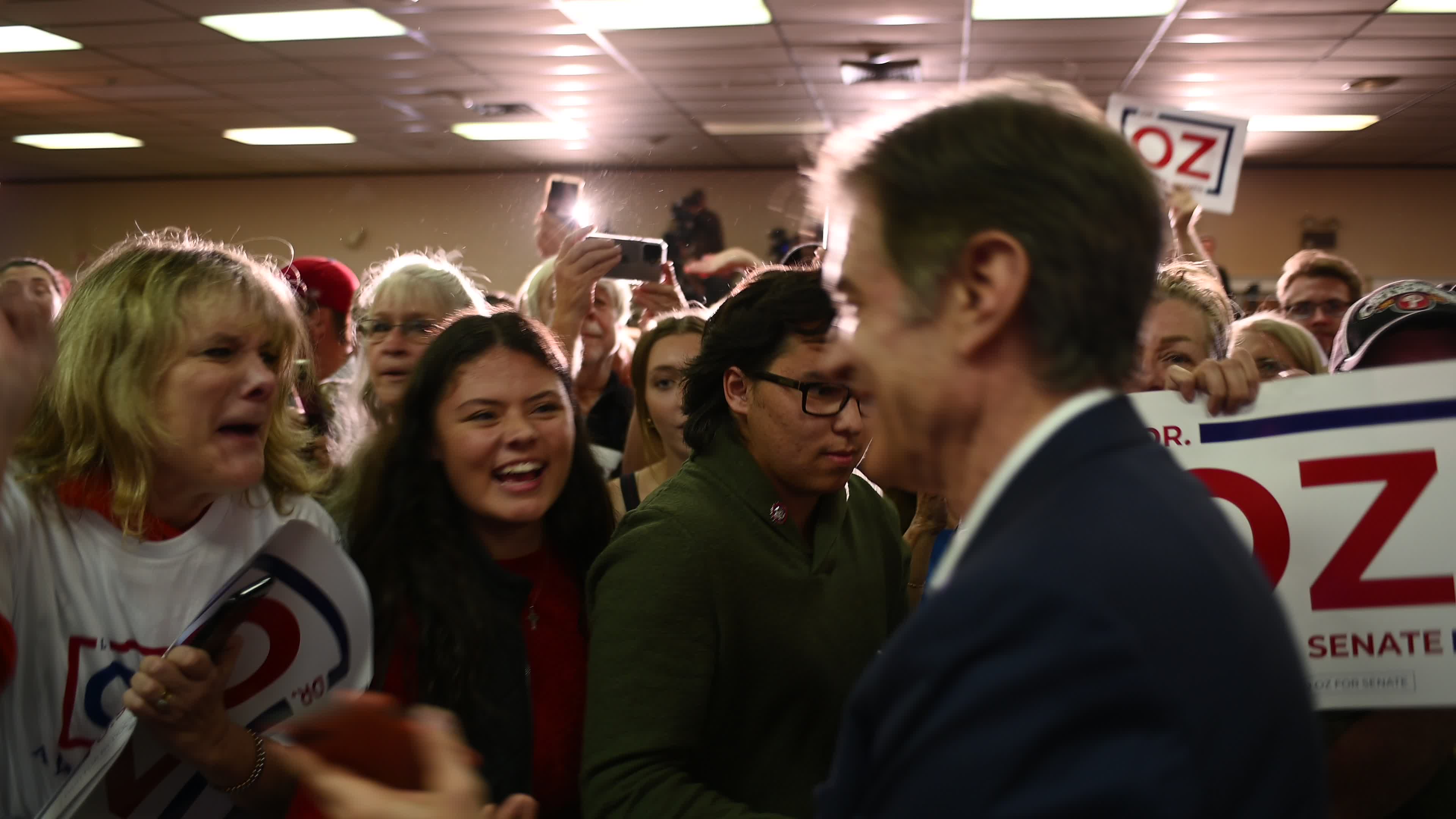 With week to go to Midterms, Mehmet Oz Holds Rally in Bensalem Township, PA