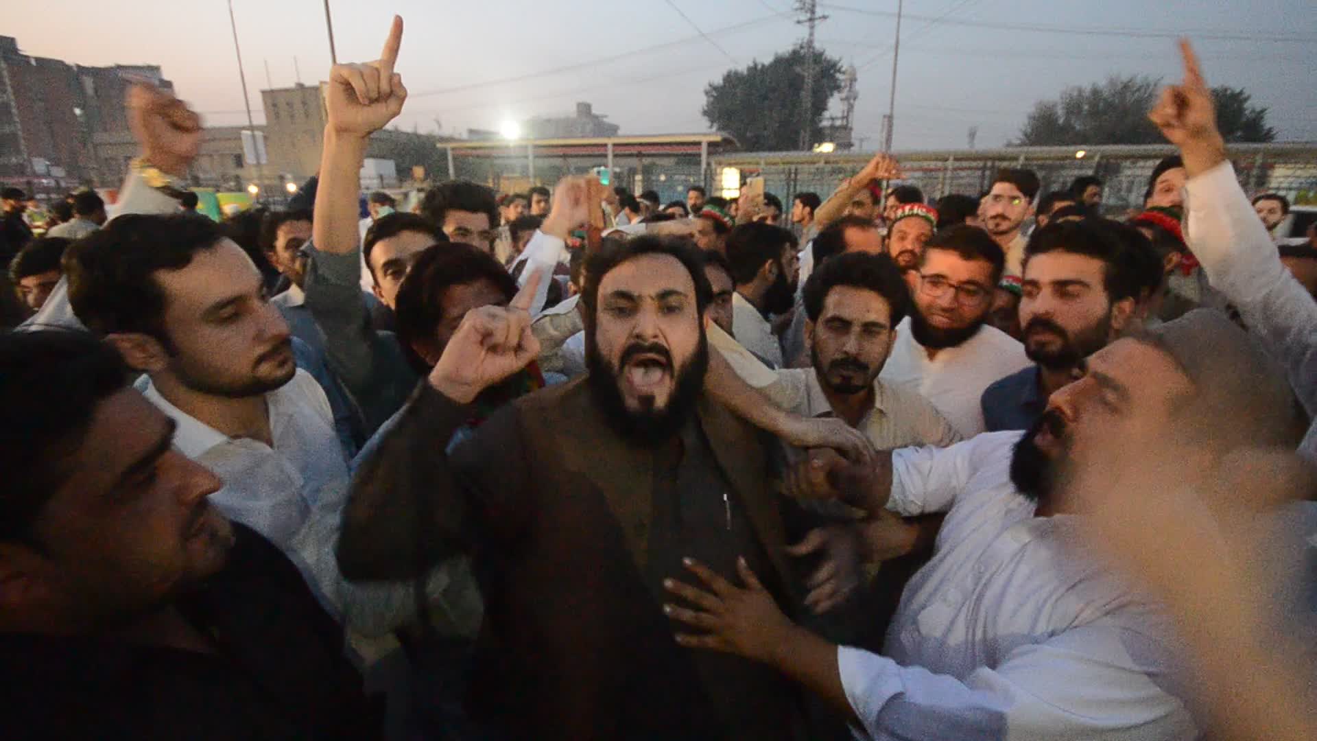 Protests erupt after former PM Imran Khan suffered bullet injuries during a protest march
