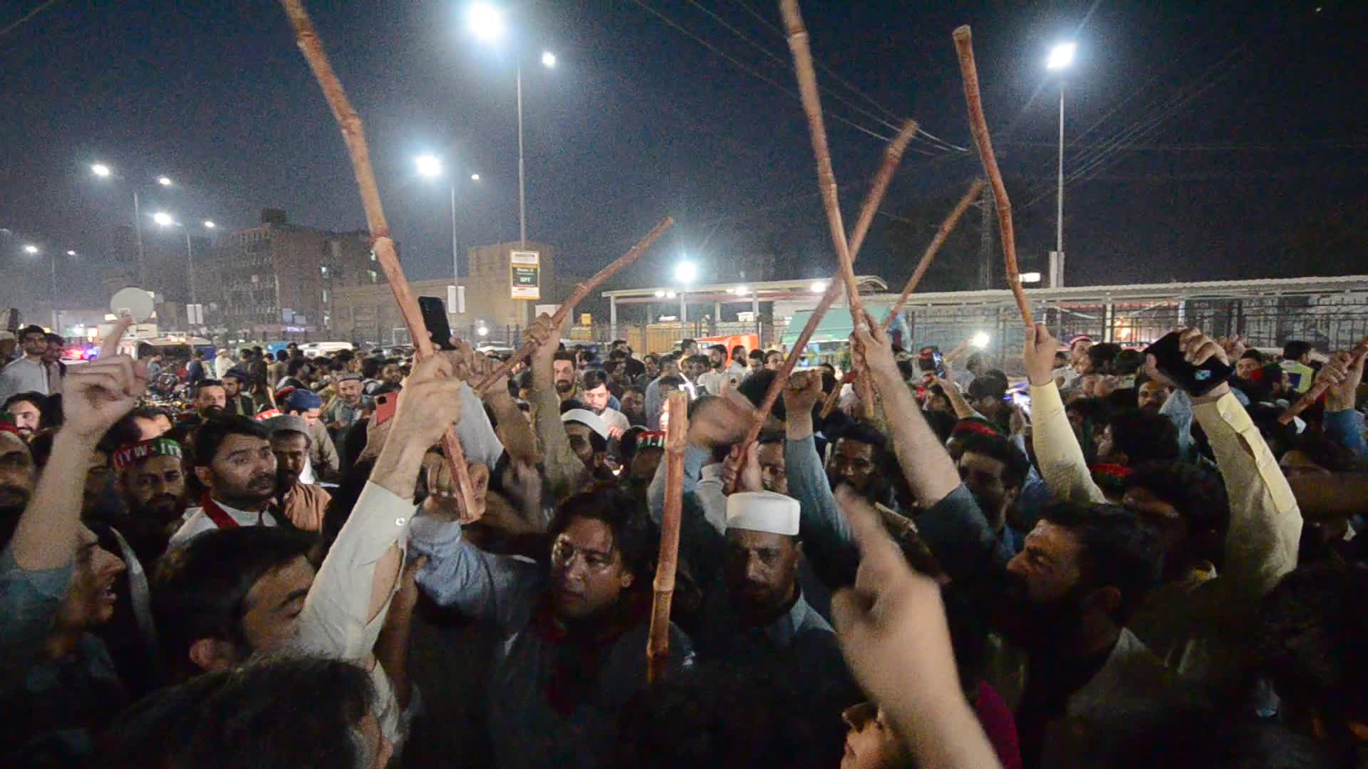 Protests erupt after former PM Imran Khan suffered bullet injuries during a protest march
