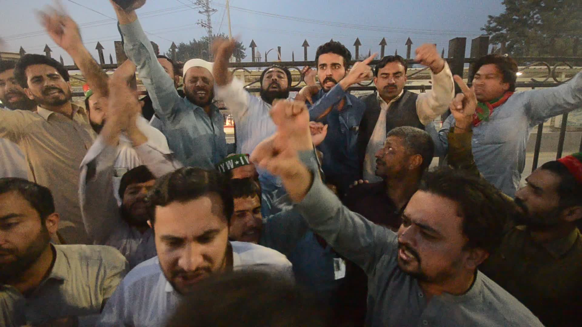 Protests erupt after former PM Imran Khan suffered bullet injuries during a protest march
