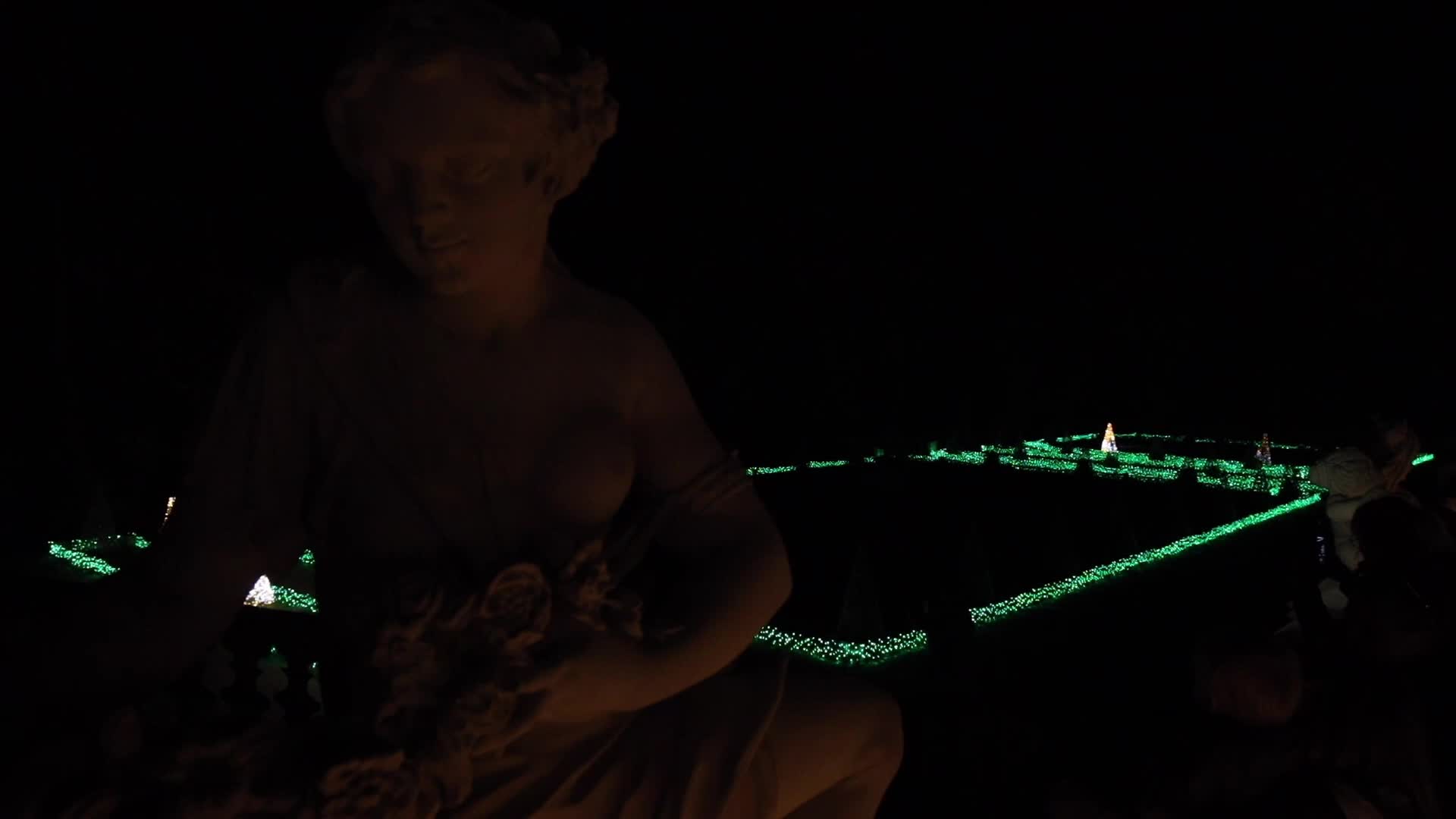 Royal Garden of Lights in Warsaw