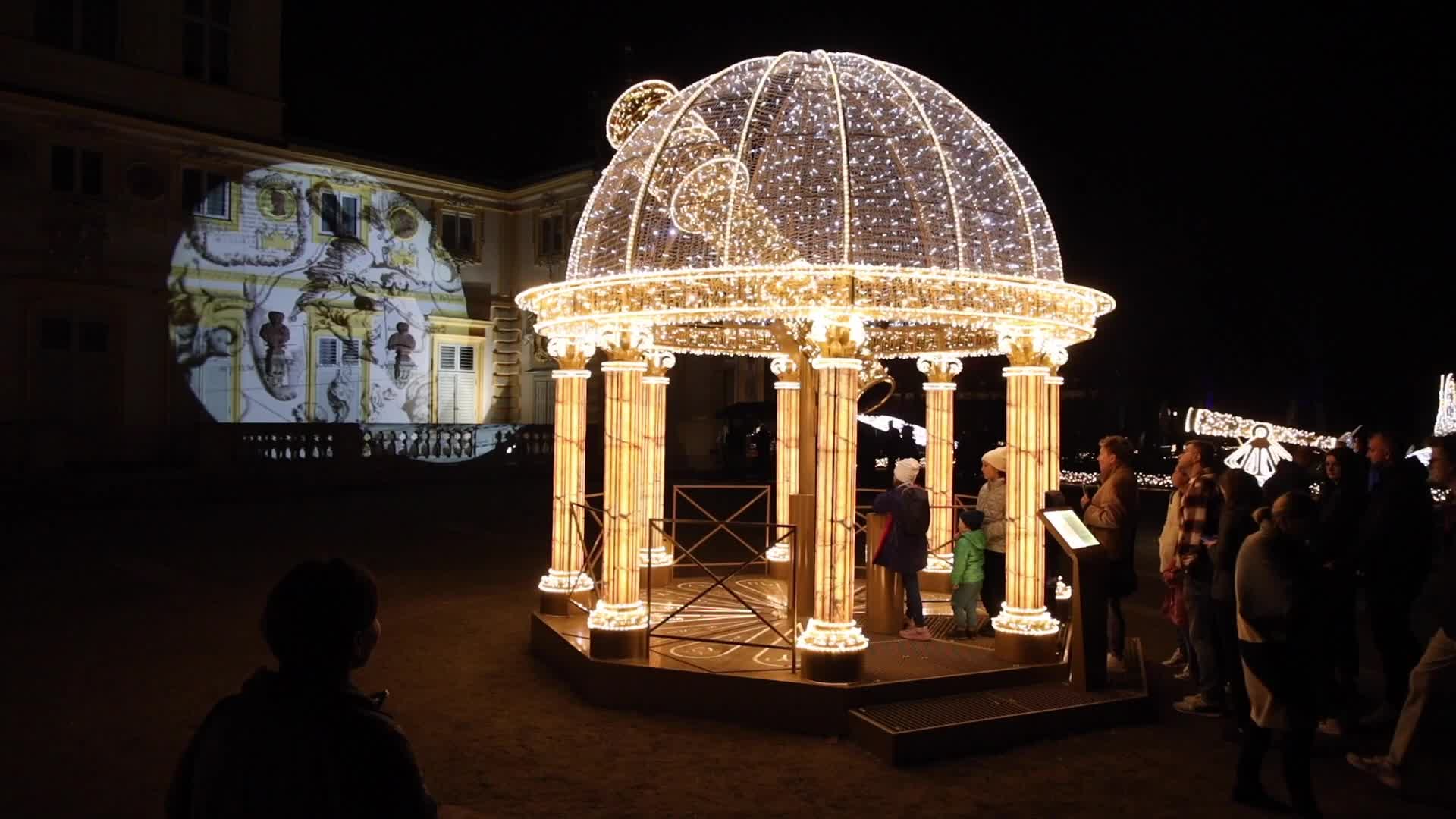 Royal Garden of Lights in Warsaw