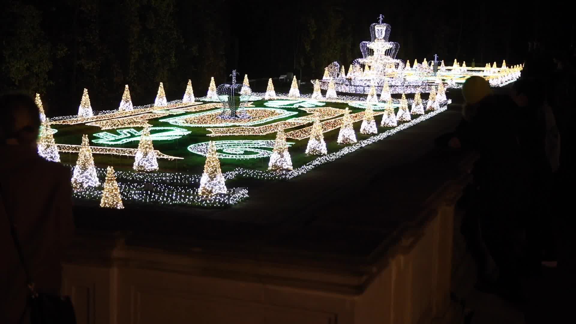 Royal Garden of Lights in Warsaw