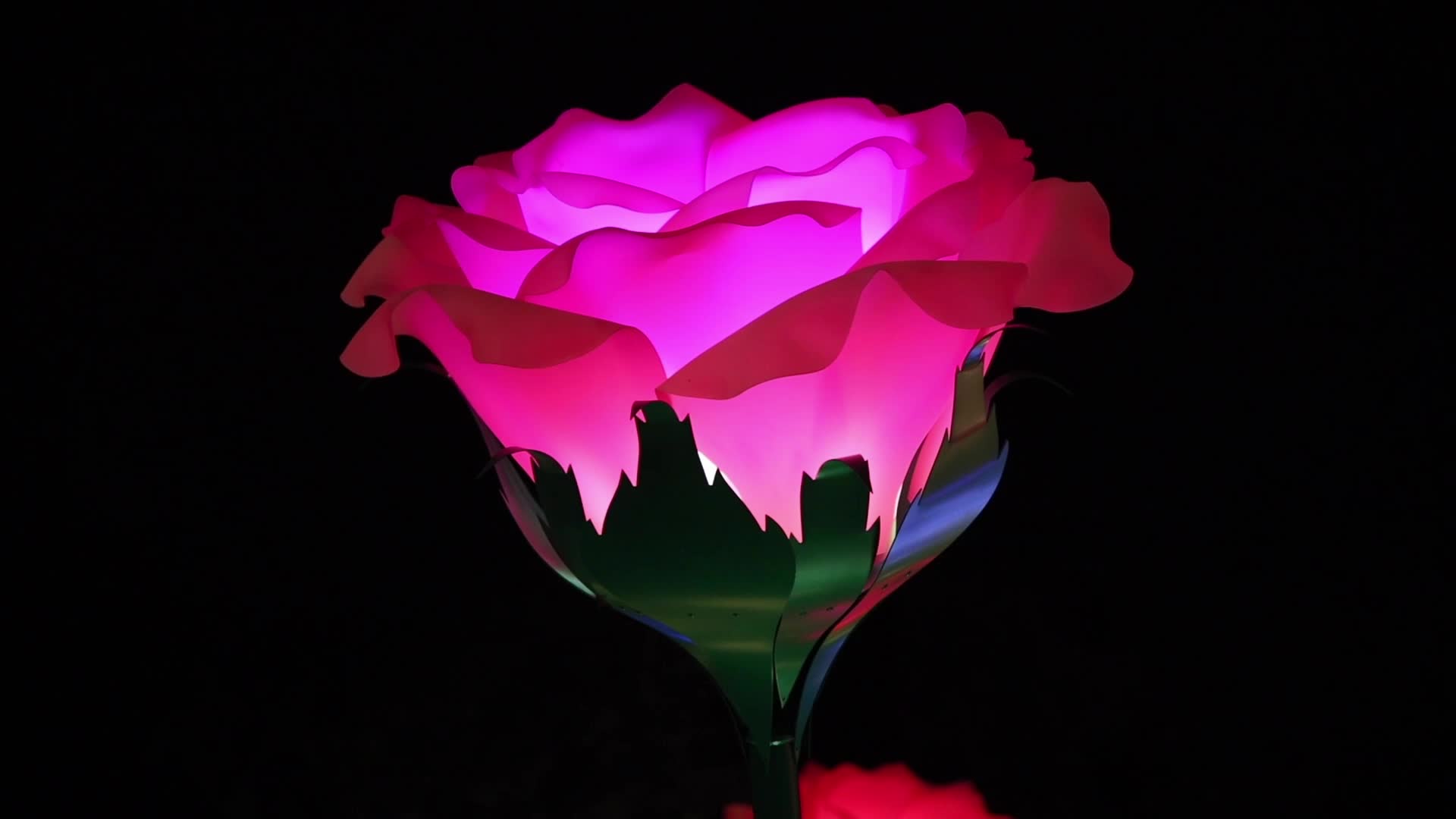 Royal Garden of Lights in Warsaw