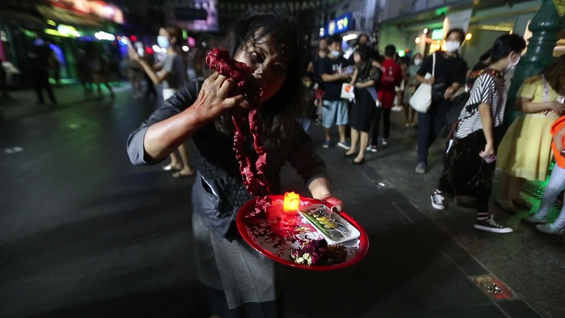 Halloween Celebration In Bangkok, Thailand