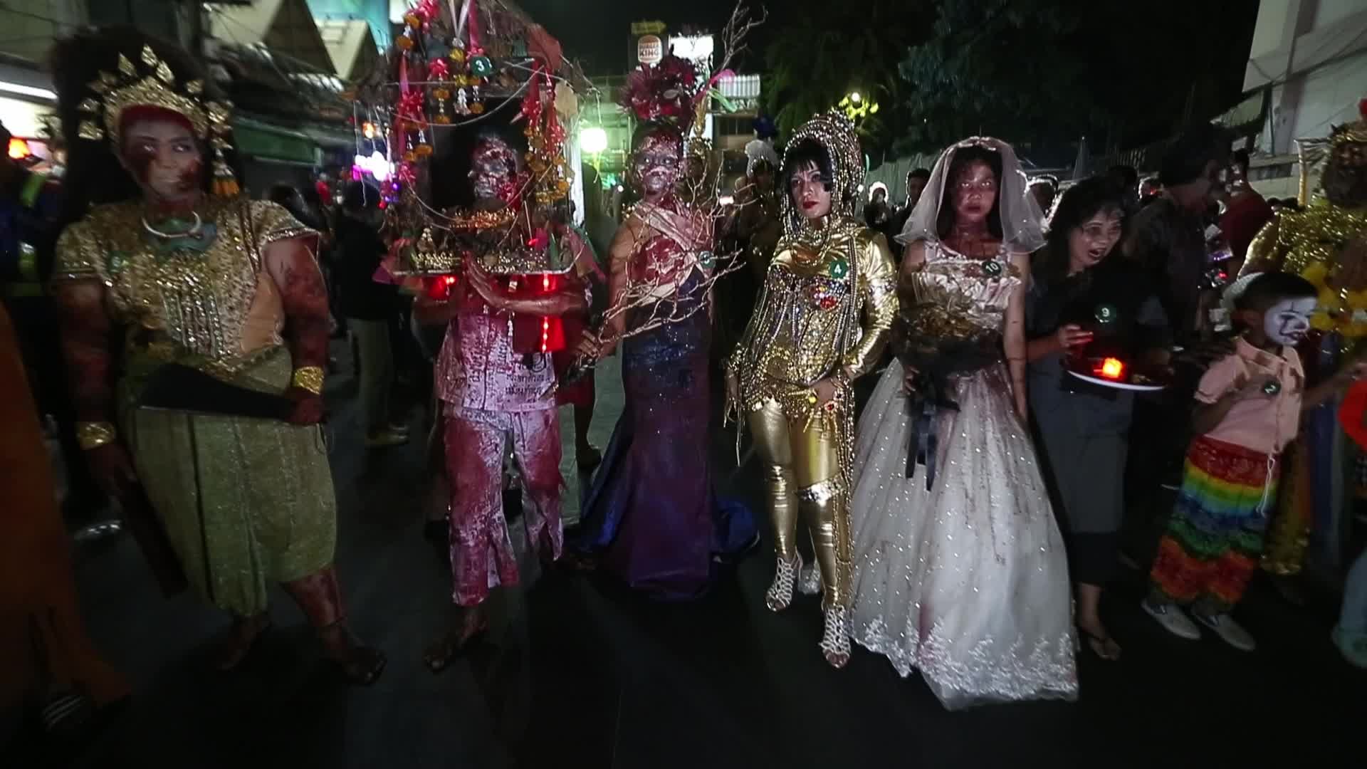 Halloween Celebration In Bangkok, Thailand