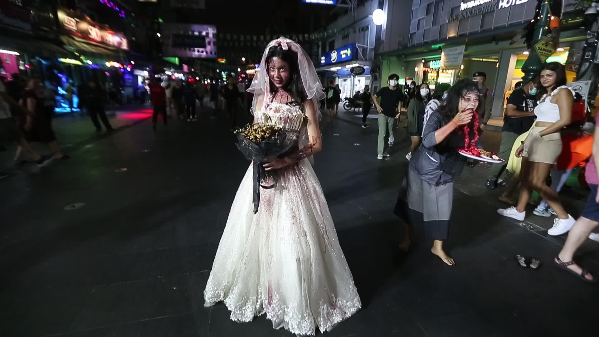 Halloween Celebration In Bangkok, Thailand