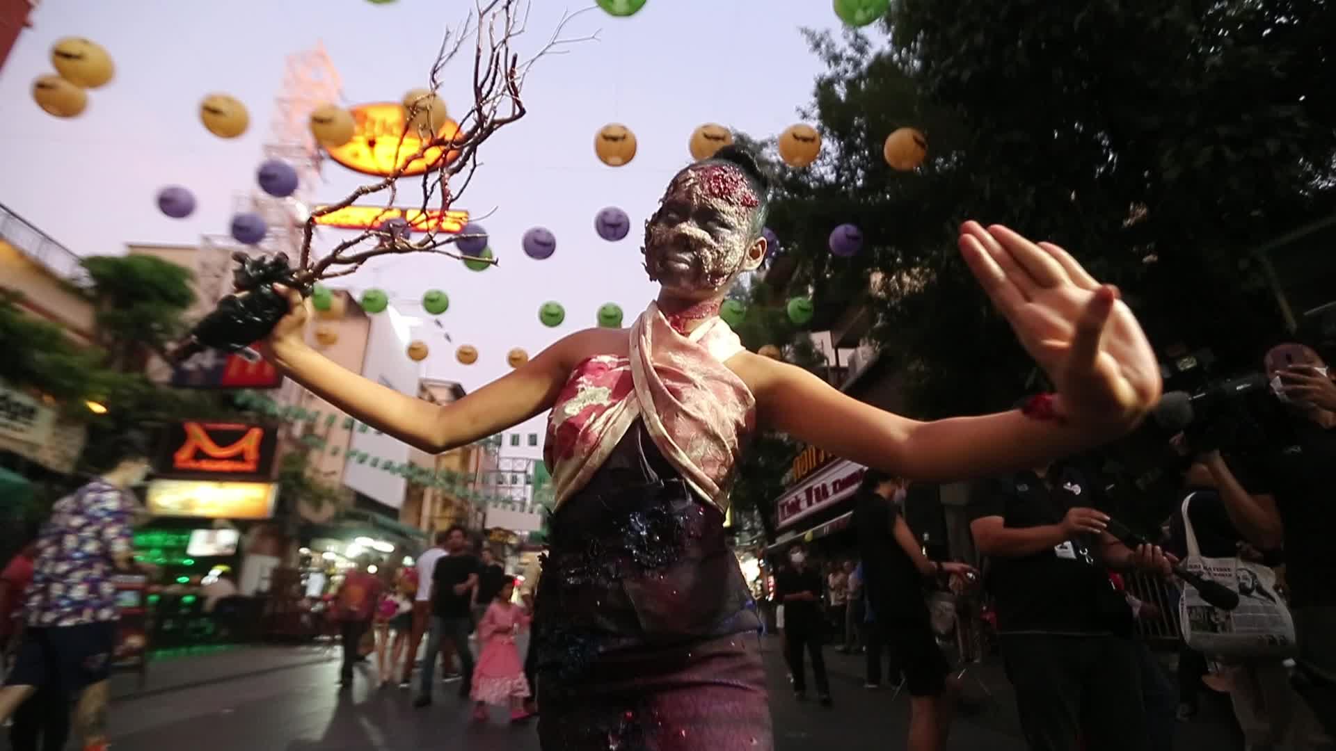 Halloween Celebration In Bangkok, Thailand