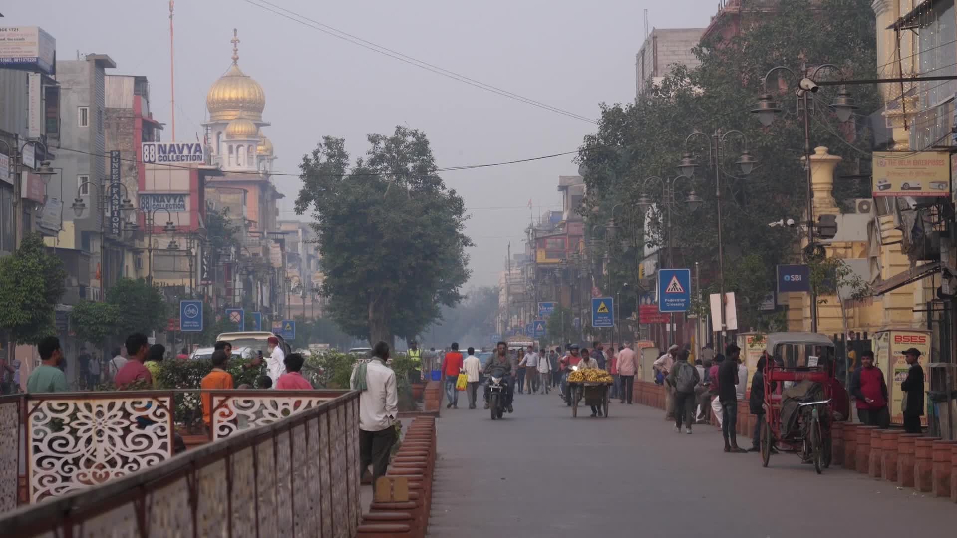 Air Pollution In New Delhi, India