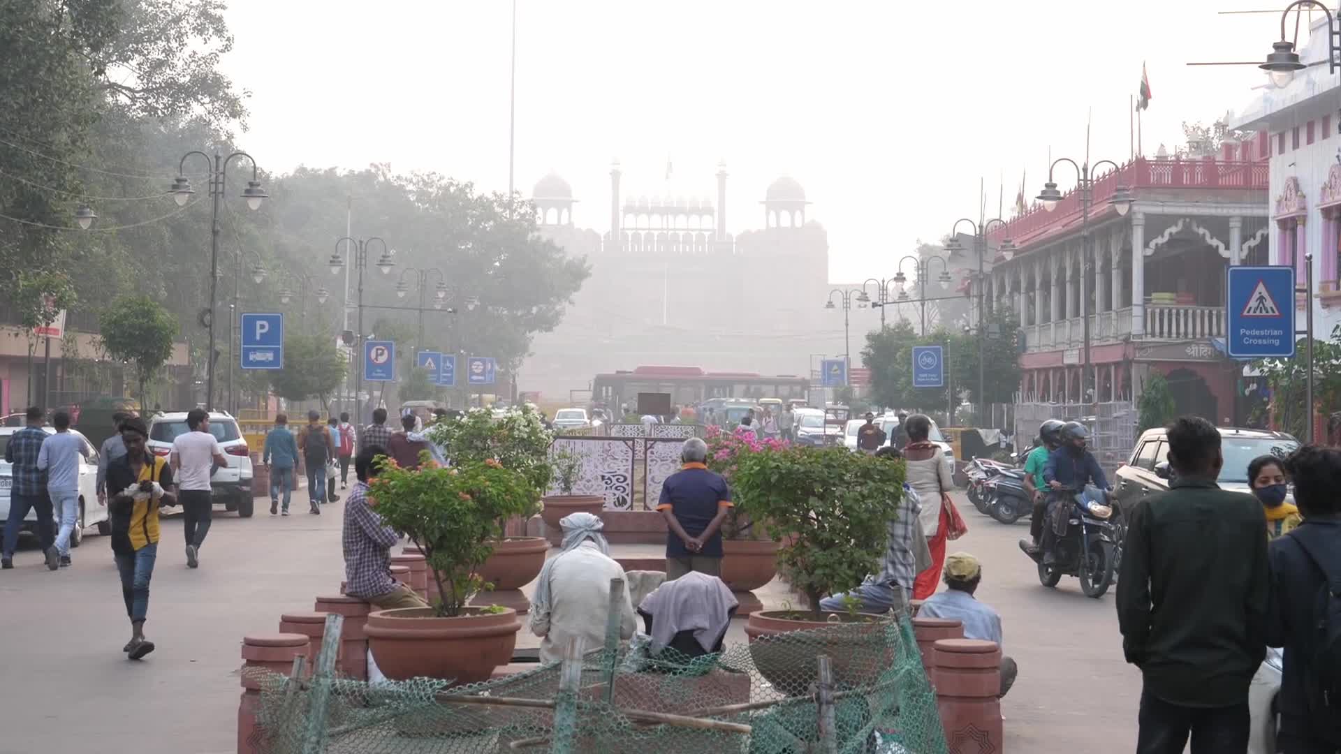 Air Pollution In New Delhi, India
