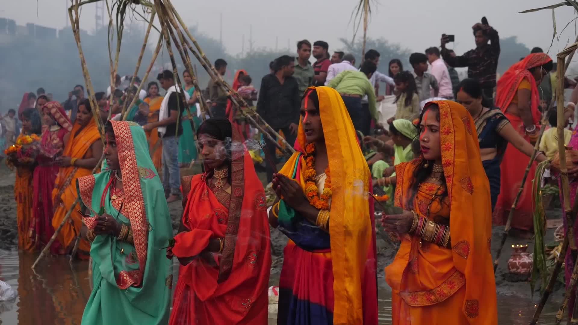 Hindu festival of Chhath Puja In India