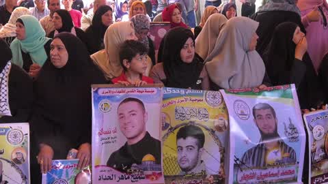 Demonstration in support of Palestinian prisoners in Israeli Jails