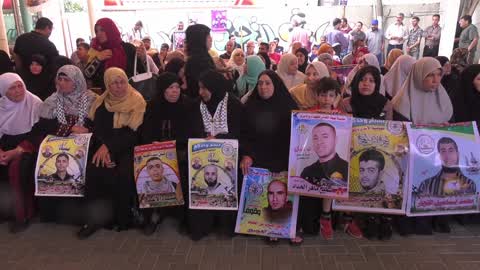 Demonstration in support of Palestinian prisoners in Israeli Jails