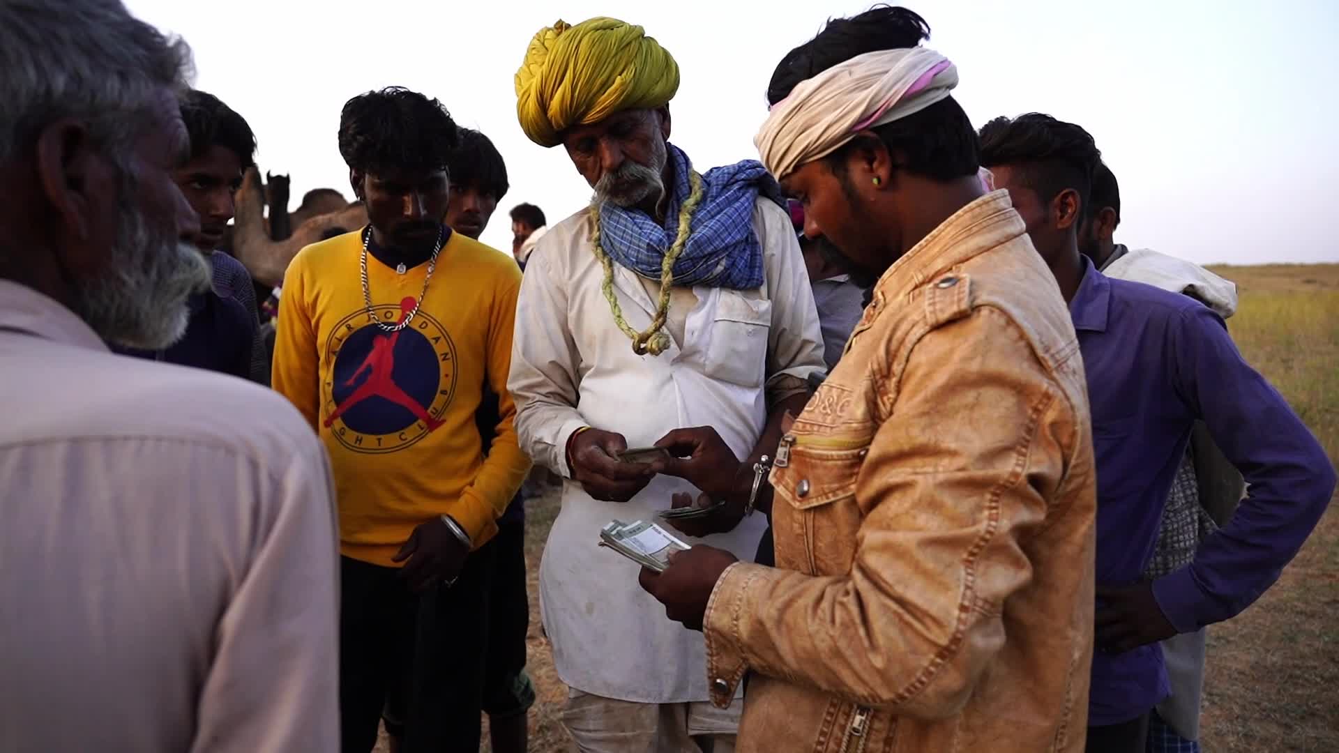 Pushkar Camel Fair in Pushkar in the Indian state of Rajasthan