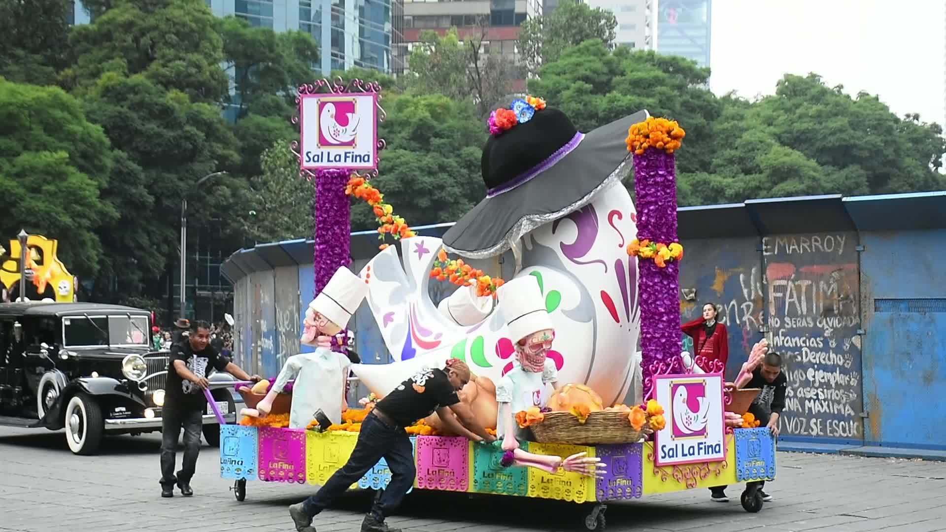 Great Day of the Dead Parade “Mexico: The Navel of the Moon”