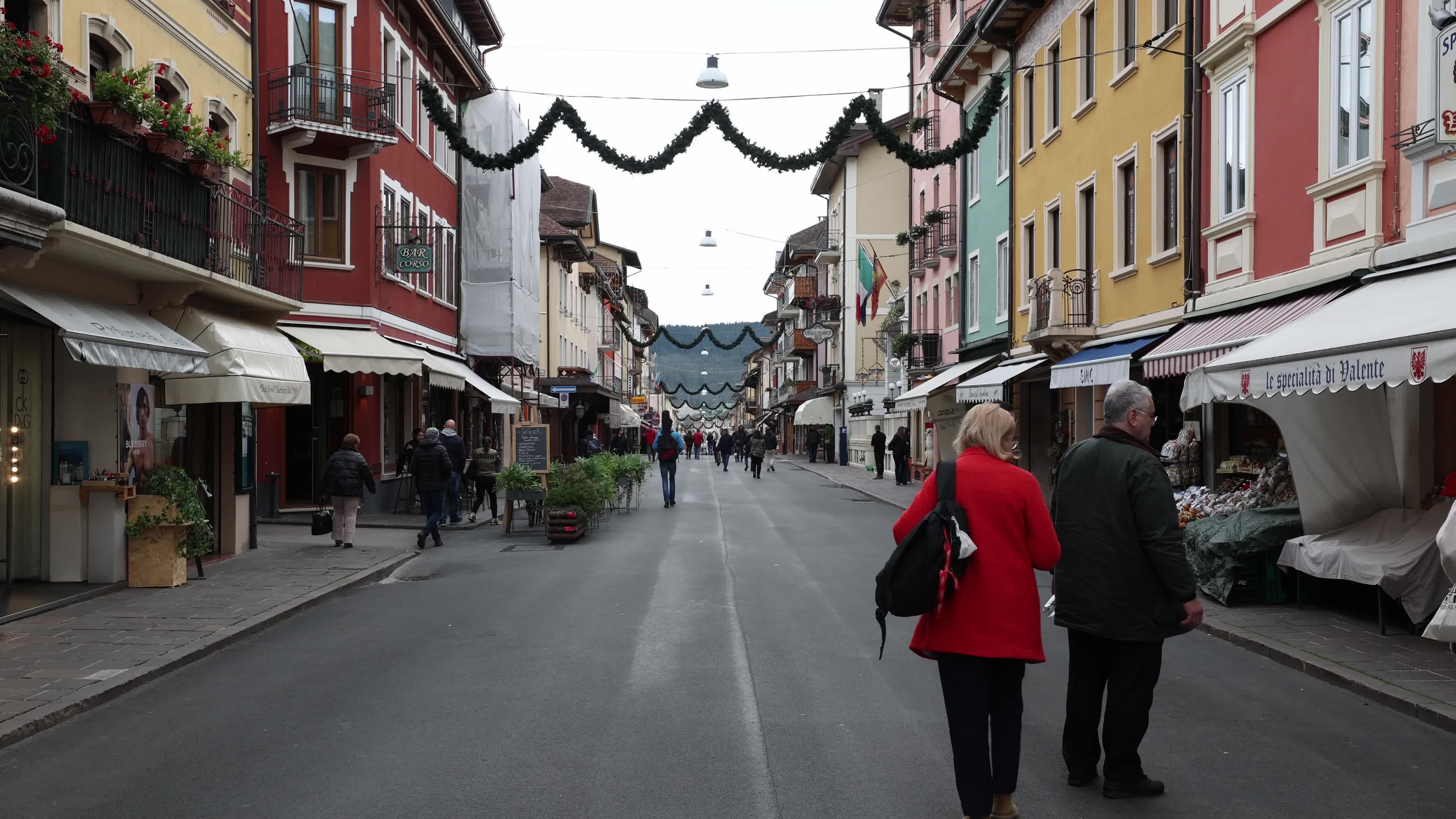 Christmas Market In Asiago, Italy